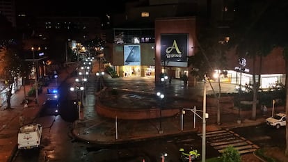 atentado en el centro comercial Andino