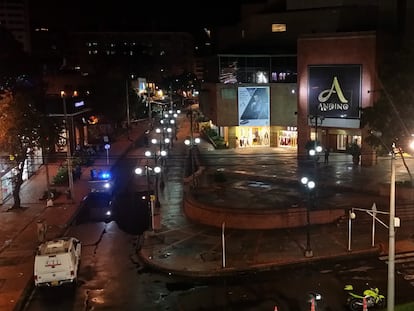atentado en el centro comercial Andino