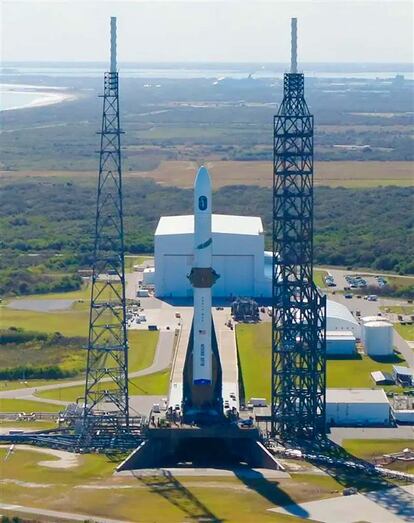 New Glenn de Blue Origin en base