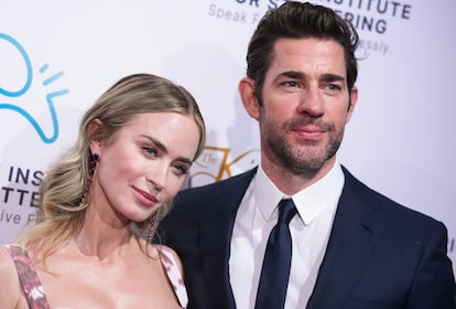 Emily Blunt y John Krasinski, en una gala celebrada en Nueva York en septiembre de 2024.