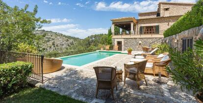 Casa cerca de la playa de Deià (Mallorca).