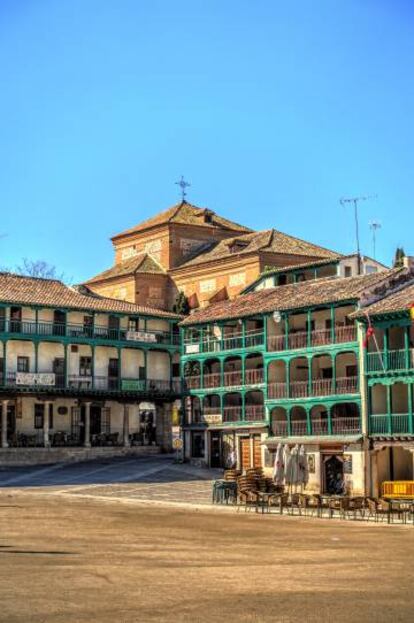 La plaza Mayor de Chinchón.