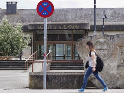 Facultad de Veterinaria en el campus de Lugo.