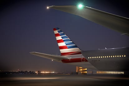 Un avión de American Airlines.