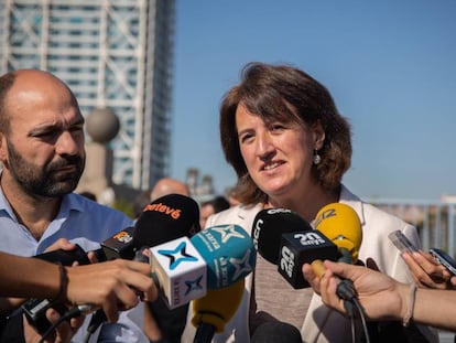 La presidenta de la Asamblea Nacional Catalana, Elisenda Paluzi.