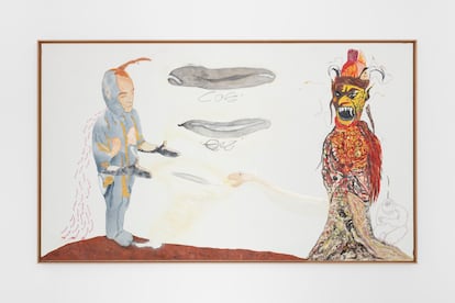 'DjinJesud', obra de 1985. Cortesía del artista y Maisterravalbuena.