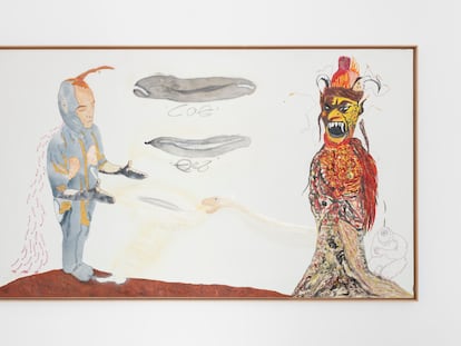 'DjinJesud', obra de 1985. Cortesía del artista y Maisterravalbuena.