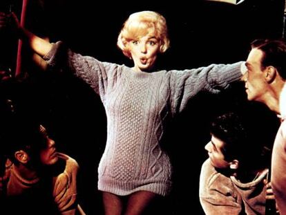 Marilyn Monroe interpreta 'My heart belongs to Daddy' en el filme 'Let's make love'