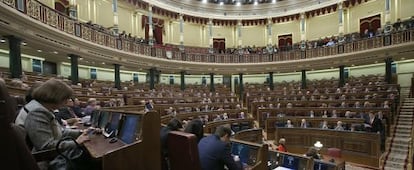 Spain’s Congress in session.