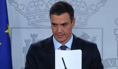 Pedro Sánchez, presidente del Gobierno