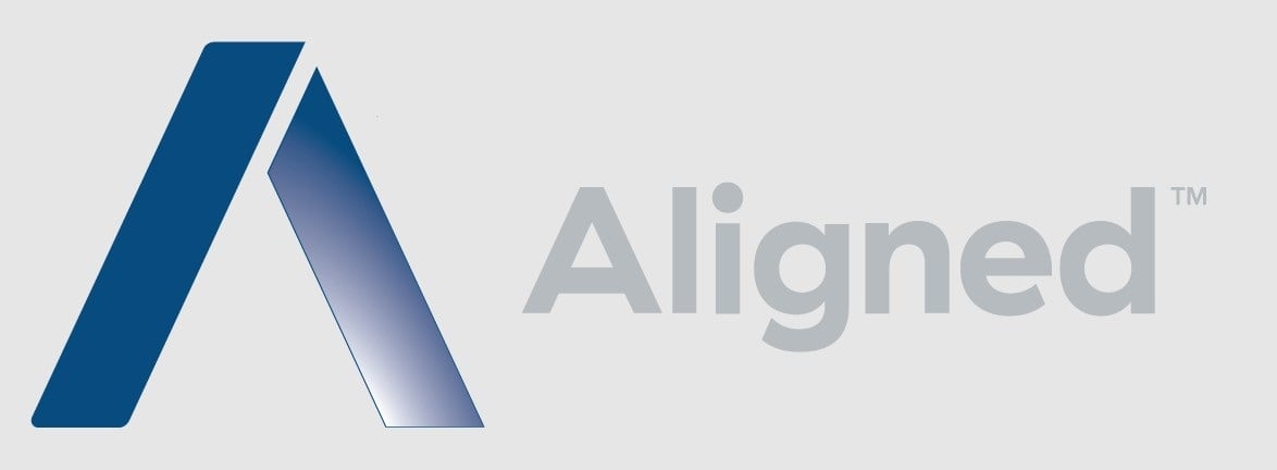 Logo de Aligned Data Centers.