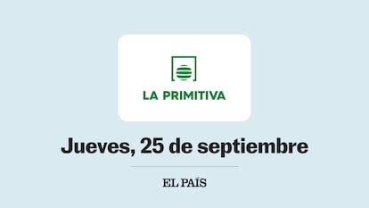Primitiva 25 septiembre 2025
