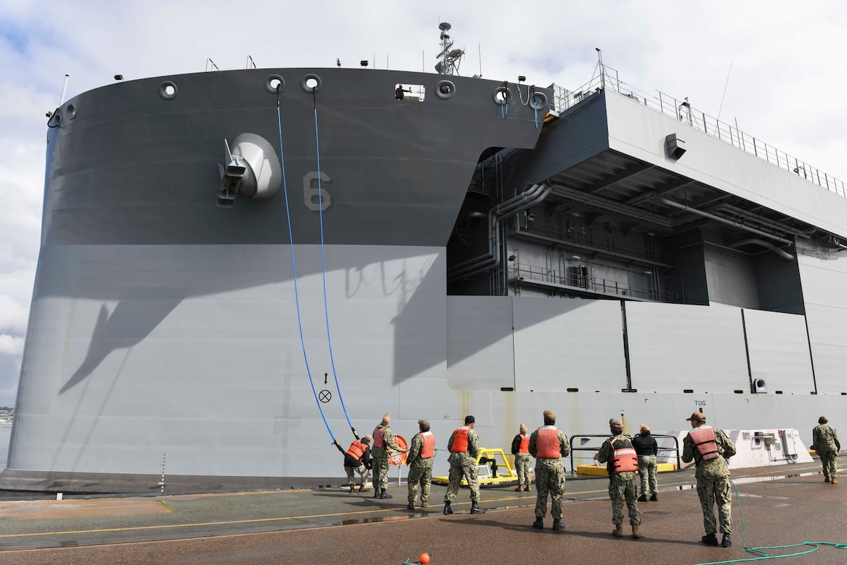 Aboard the USS John L. Canley: this is how the US is reinforcing its ...