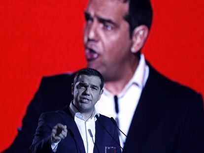 Alexis Tsipras, el pasado 14 de septiembre en Tesalónica. 