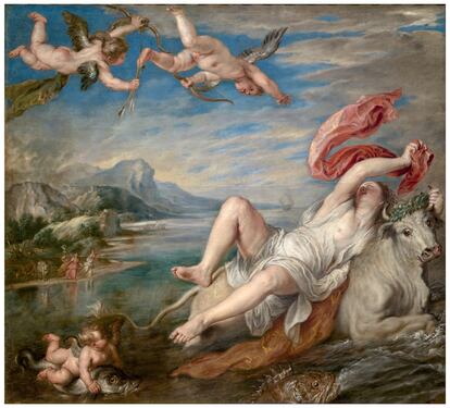'El rapto de Europa' de Tiziano.