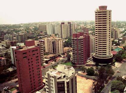 Vista general de la ciudad de Barranquilla.