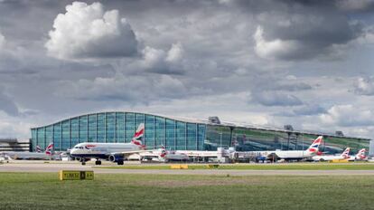 Aeropuerto de Heathrow, que controla Ferrovial.