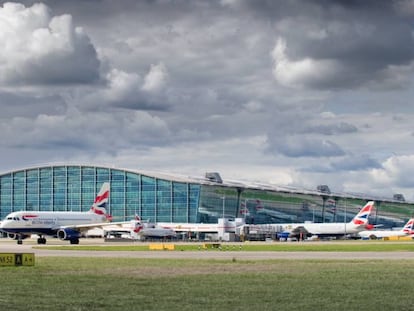 Aeropuerto de Heathrow, que controla Ferrovial.