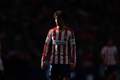 João Félix, durante un partido reciente con el Atlético.