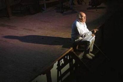 El actor francés Michel Piccoli, en la inauguración de la 28º edición del Festival Internacional de Teatro Clásico de Almagro.