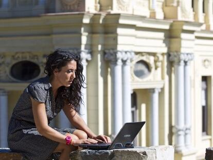 Los centros del ayuntamiento de Málaga seguían ayer ofreciendo wifi abierto y gratuito.