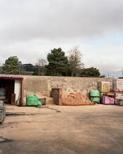 Muro del penal de Burgos donde fue fusilado Ángel Otaegui el 27 de septiembre por un pelotón de la Policía Armada de León. Su cabeza, según un testigo, “voló dos metros por el impacto de las balas de fusil”.
