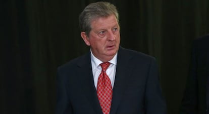 Hodgson, antes de anunciar a los convocados para el Mundial. 