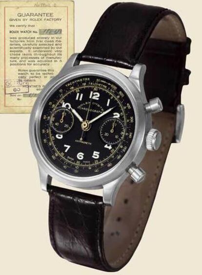 Reloj Rolex modelo 'Oyster' adquirido en 1943 por un oficial británico preso en un campo de concentración nazi