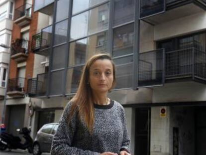 Mireia Andreu, que reside en Vilanova i la Geltrú, firmó una hipoteca con IRPH en 2000.