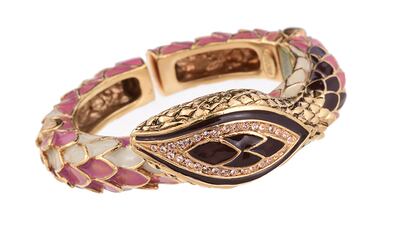 Brazalete de Roberto Cavalli.