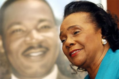 Coretta Scott King, en una imagen de 2004.