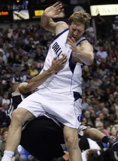 Dirk Nowitzki, antes de la lesión