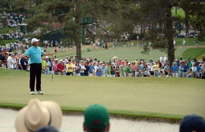 Fred Couples, en el séptimo hoyo.