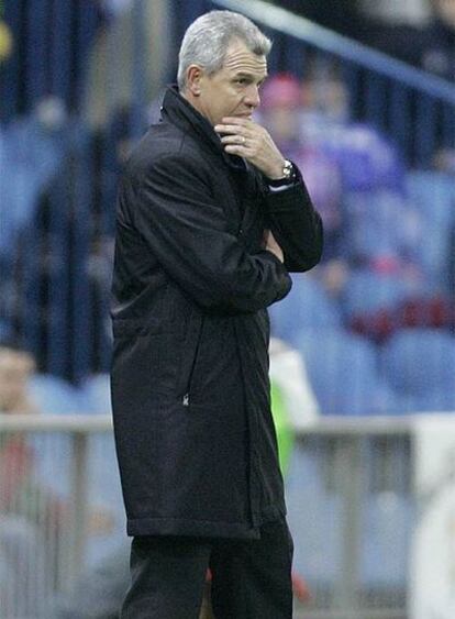 Javier Aguirre, en el partido ante el Betis