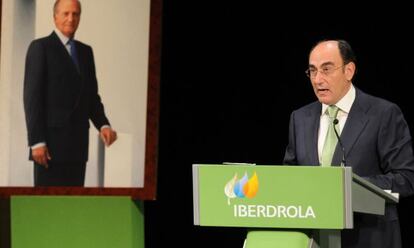 El presidente de Iberdrola en un acto en Bilbao