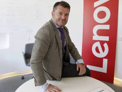 Alberto Ruano, director general de Lenovo España. 