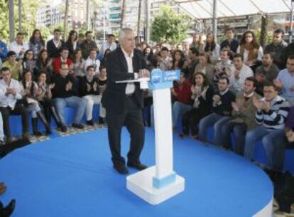 Javier Arenas, en el acto celebrado en Córdoba.