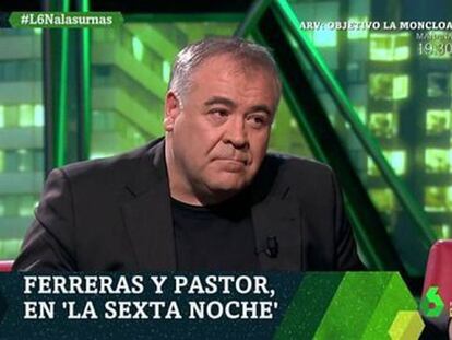 Antonio García Ferreras, en 'laSexta noche'.