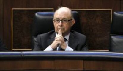 El ministro de Hacienda, Crist&oacute;bal Montoro.