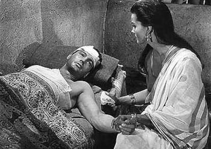 Rock Hudson, en una imagen del filme <i>Rifles de Bengala.</i>