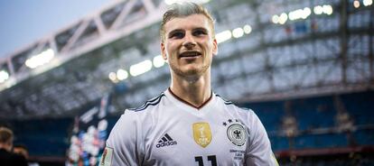 Werner, tras el partido ante Camerún.