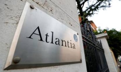 Logo de Atlantia en Roma.