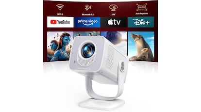 Proyector portátil.