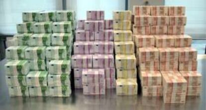 Billetes de euro. EFE/Archivo