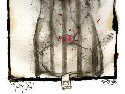 George Pell, cardenal condenado.