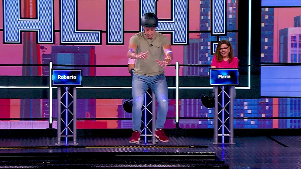 Un momento del concurso de Antena 3 '¡Salta!'.