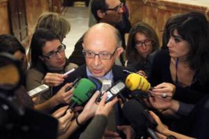 El ministro de Hacienda y Administraciones Públicas, Cristóbal Montoro. EFE/Archivo