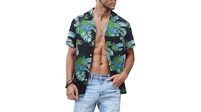 camisas hawaianas hombre, camisas de flores, las mejores camisas hawaianas, ¿de qué tela son las camisas hawaianas?, camiseta hawaiana manga corta, personalidad, motivos florales