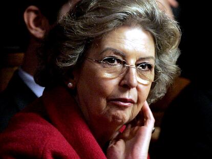 Elsa Antonioli, el jueves en el Senado.