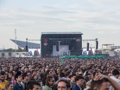 Panor&aacute;mica del festival el pasado viernes.